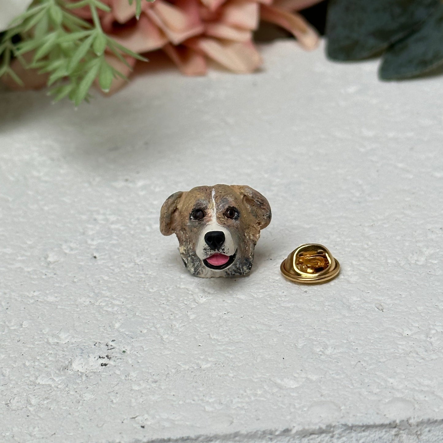 Custom pet brooch