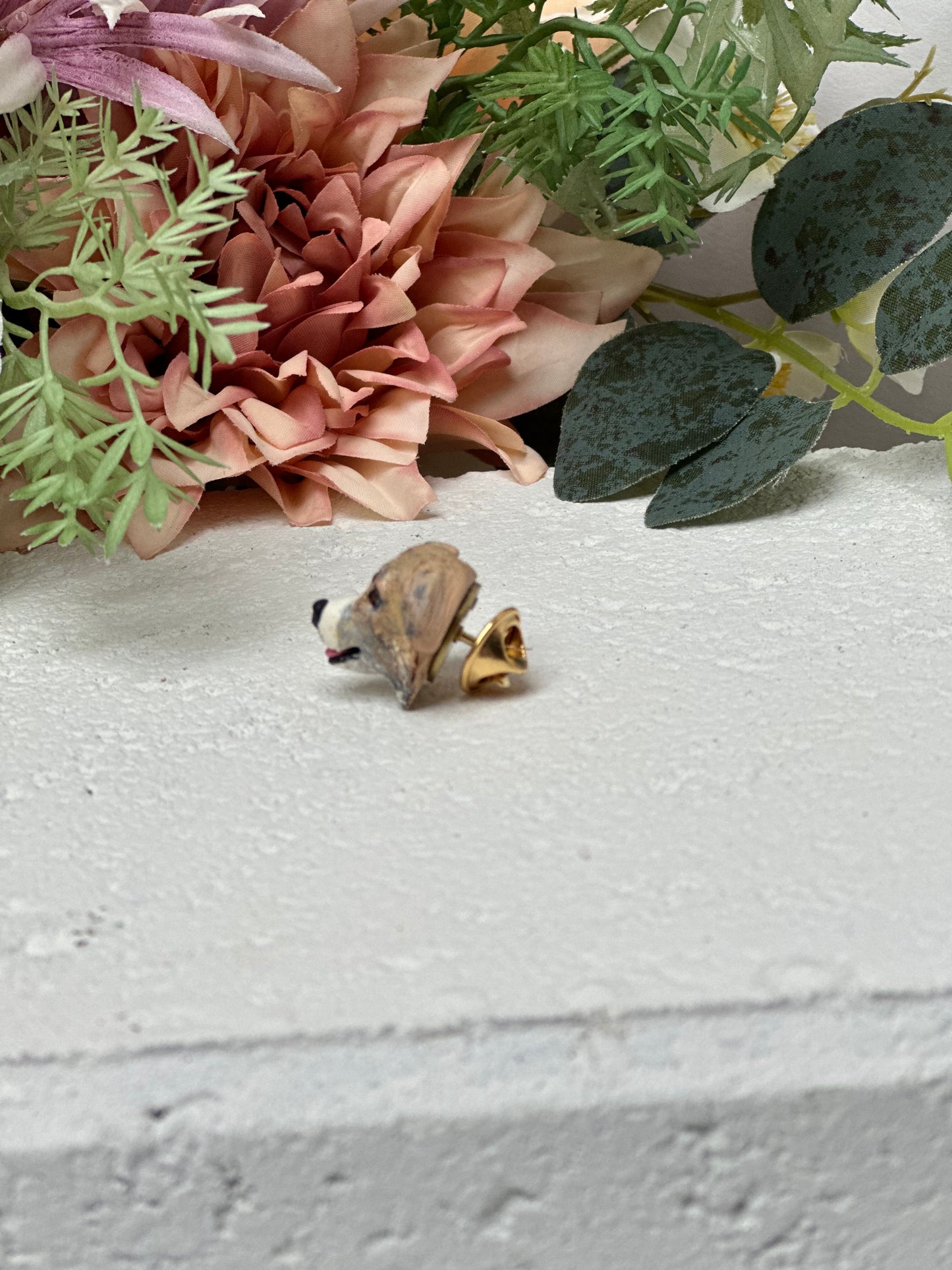 Custom pet brooch