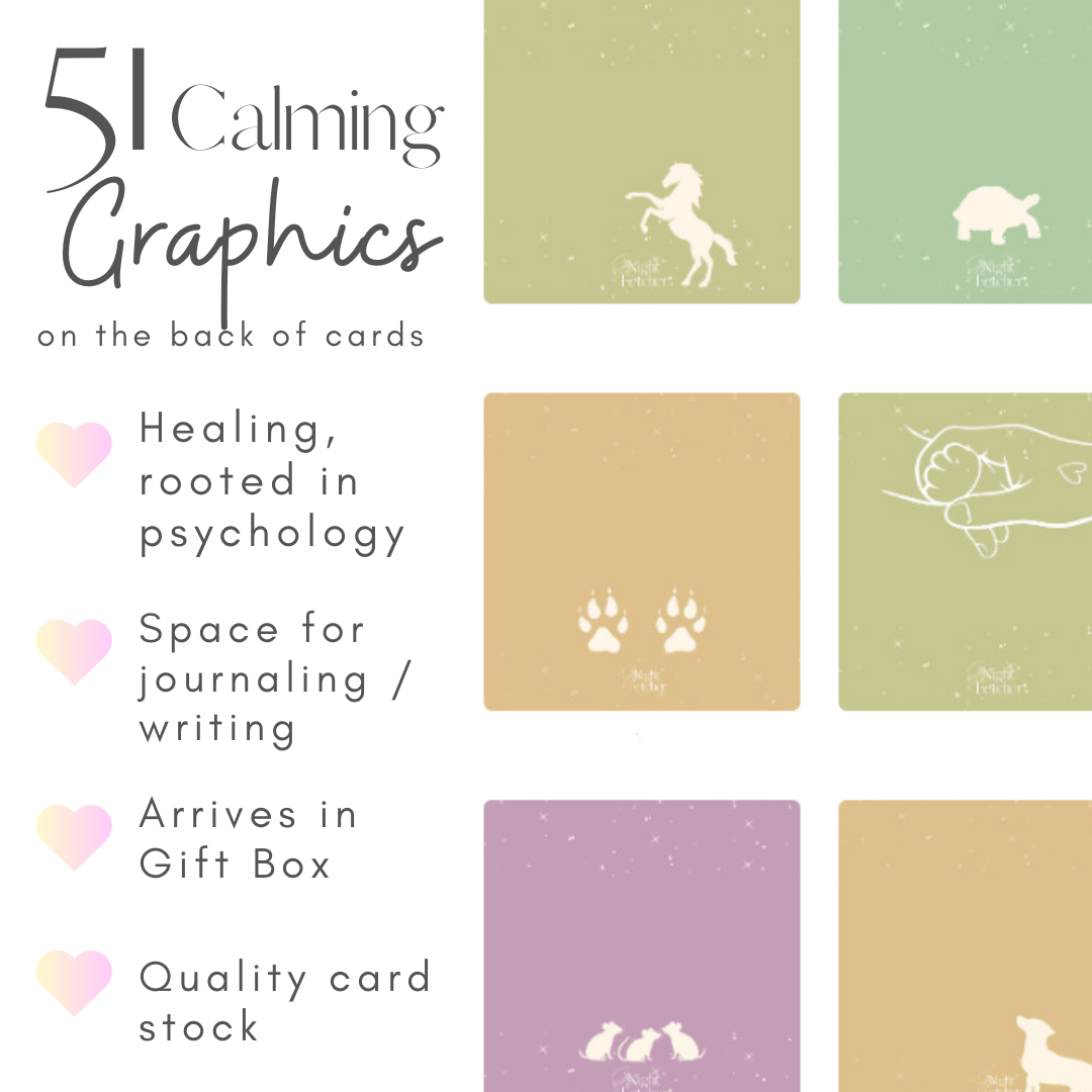 Messages from My Pet Angel- pet loss sympathy cards
