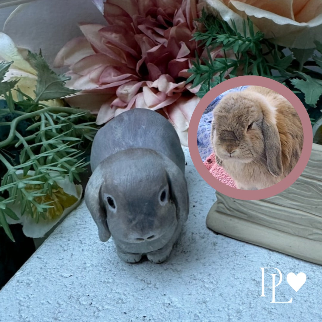 Custom pet wedding cake topper - full body