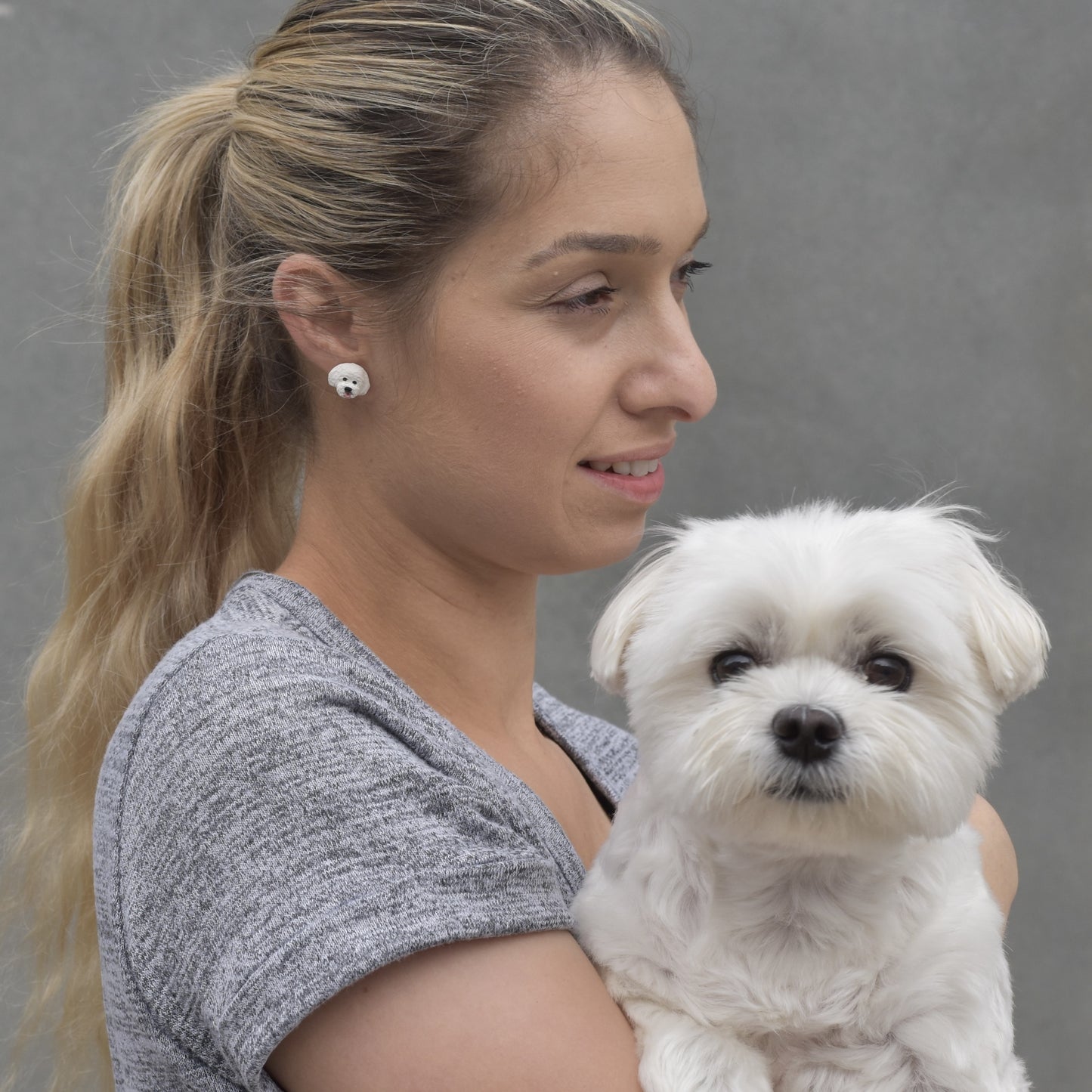 Custom pet earrings