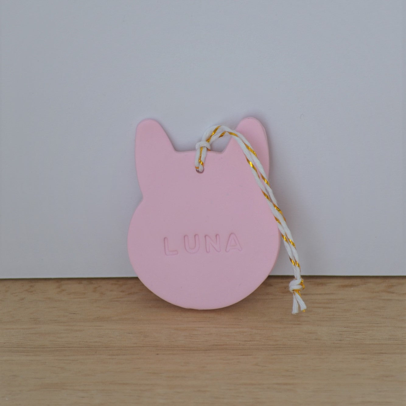 Personalised pet name christmas ornam