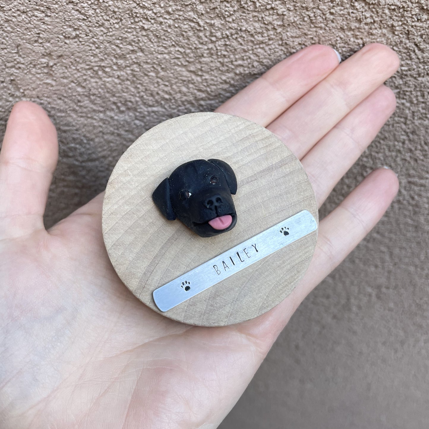 Custom pet magnetic timber bottle opener