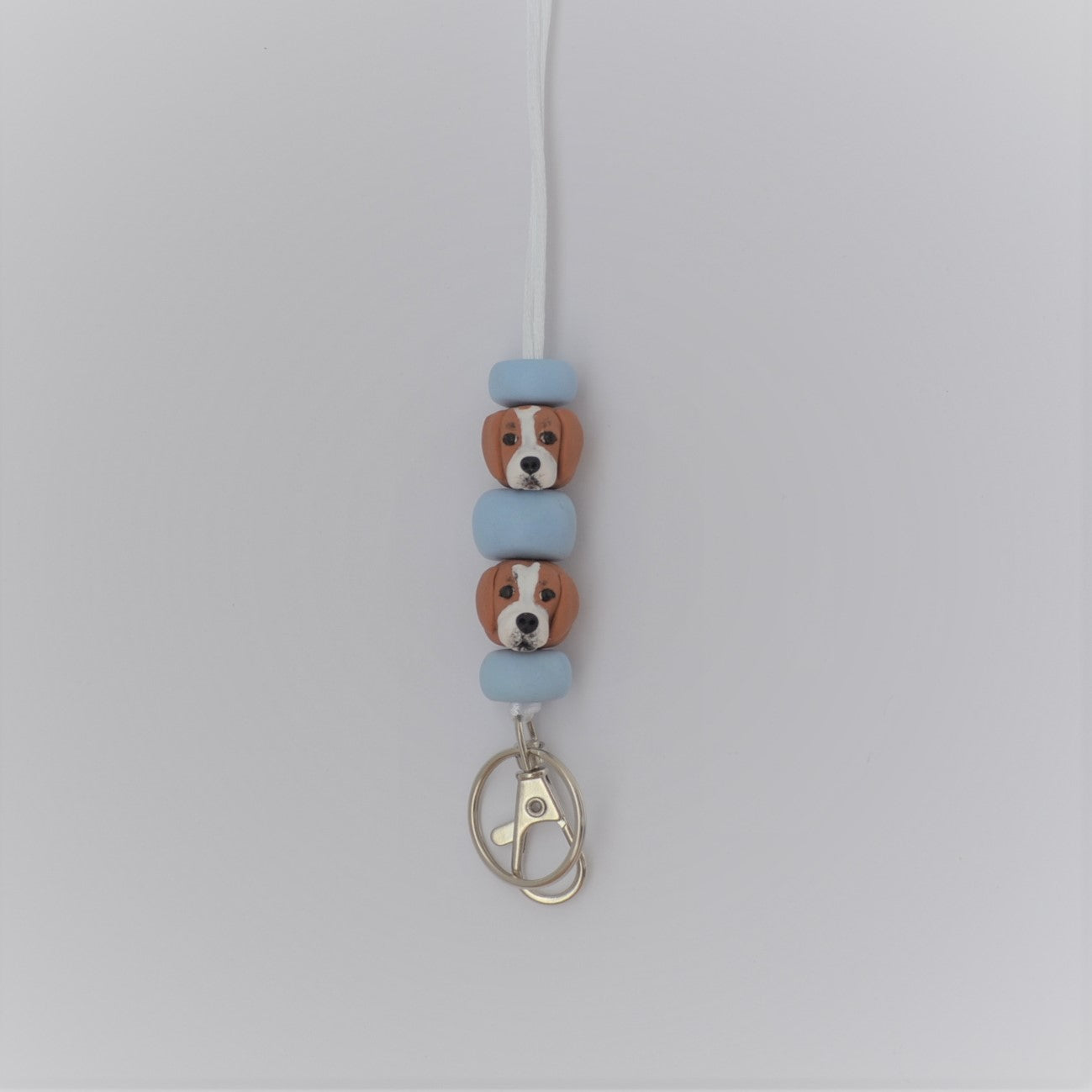 Custom dog handmade lanyard hanging