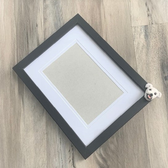 Pet memorial photo frame