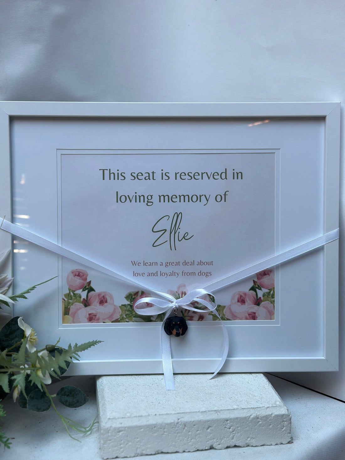 Honouring a pet on your wedding day who has passed away