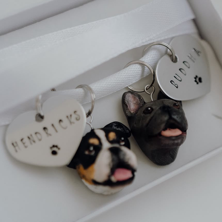 Custom pet bouquet pendant charm