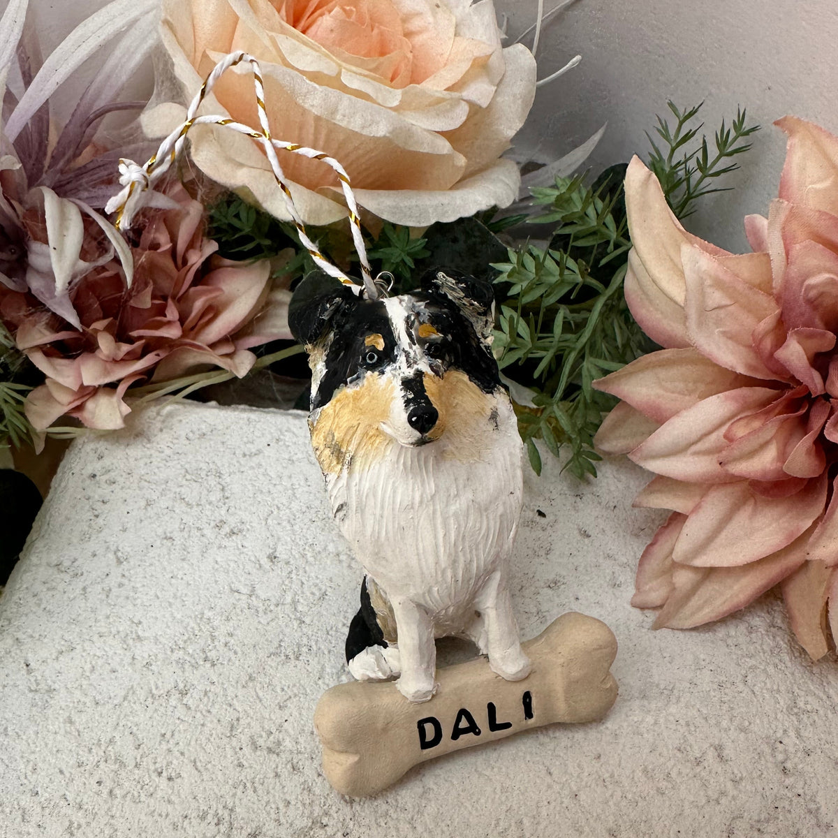 Custom pet Christmas tree ornaments- full body