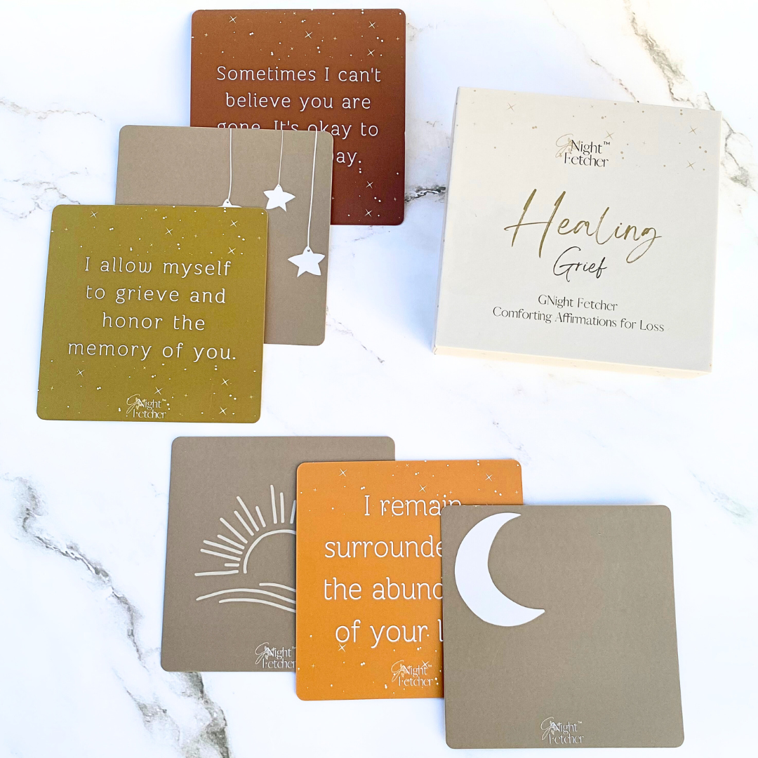 Grief Affirmation Cards - 51 unique comforting and healing sympathy messages