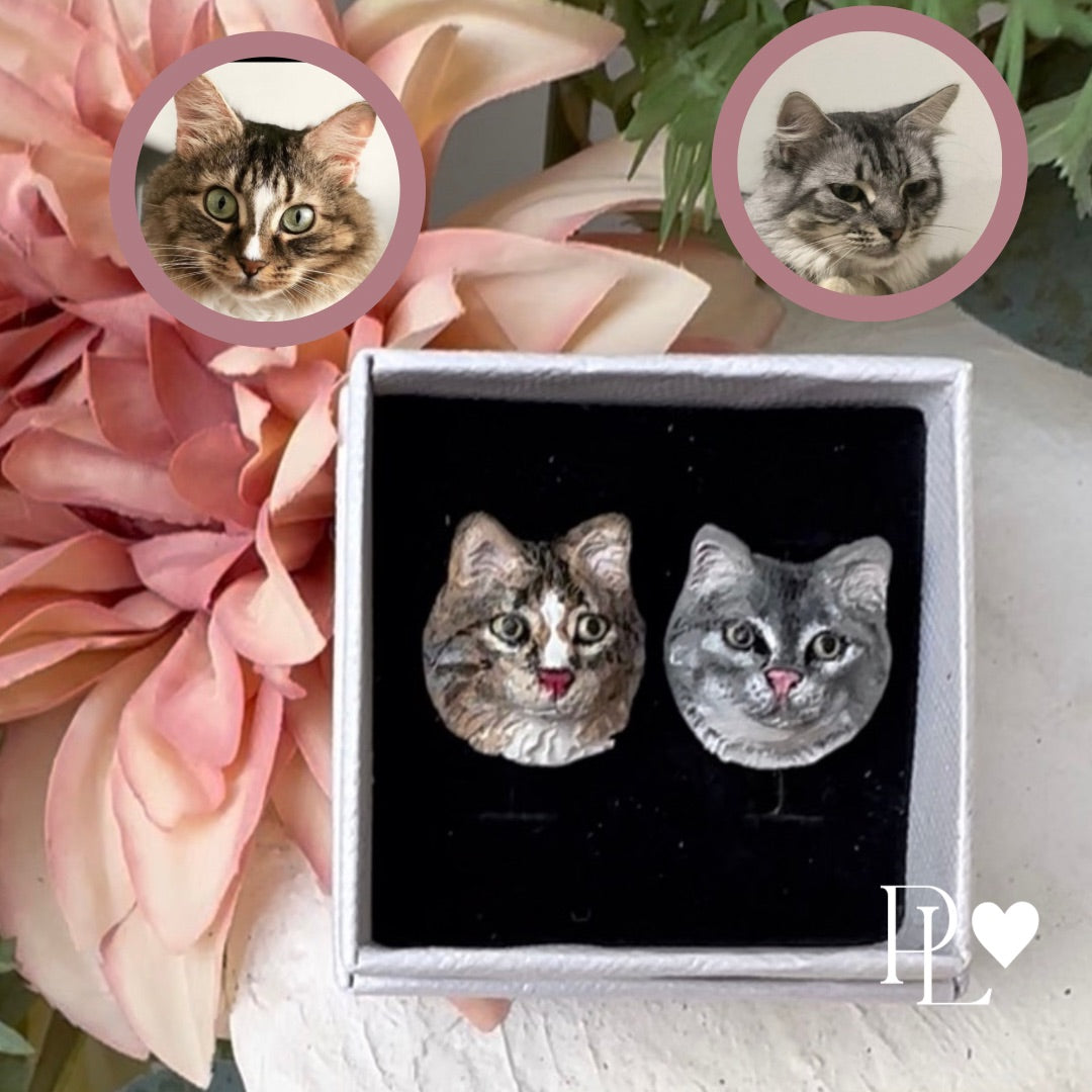 Custom pet cufflinks