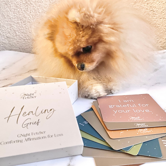 Pet Loss Grief Affirmation Cards - 51 unique comforting and healing sympathy messages