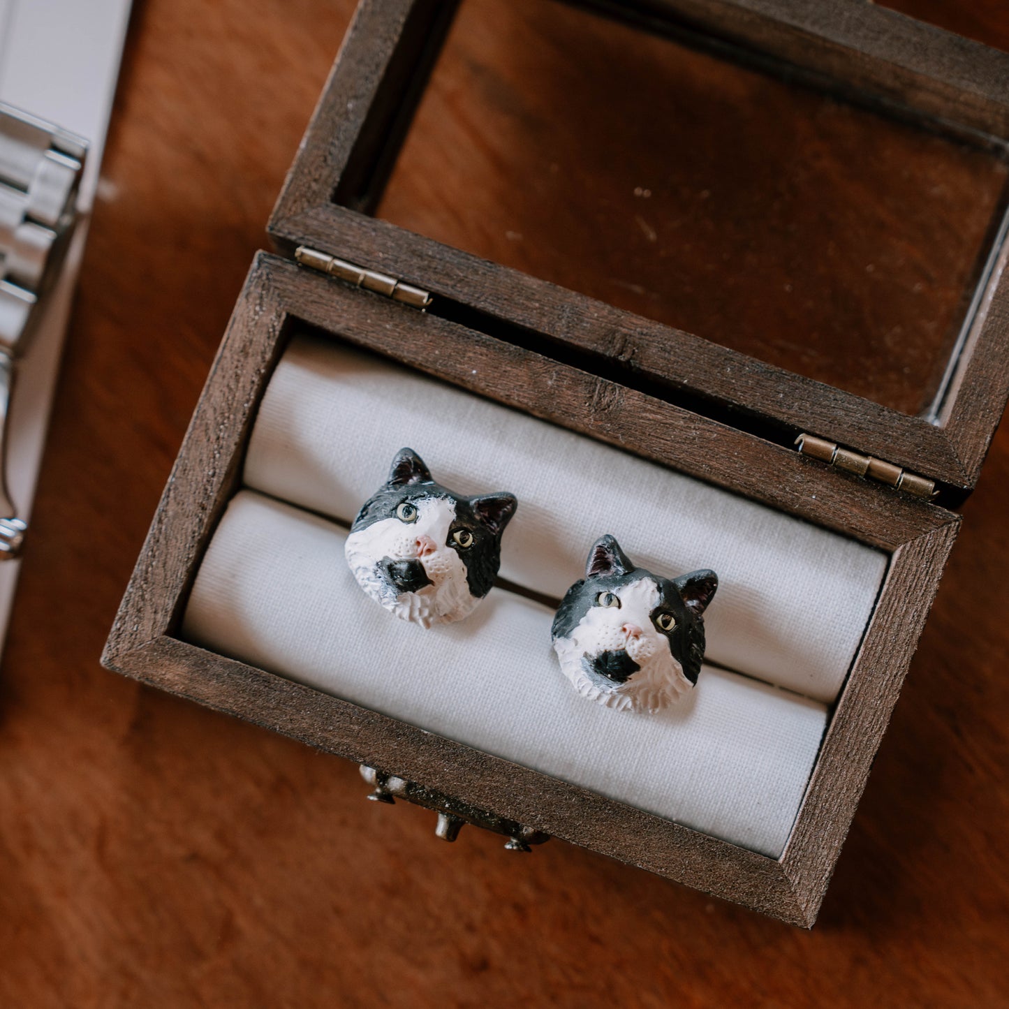 Custom pet cufflinks