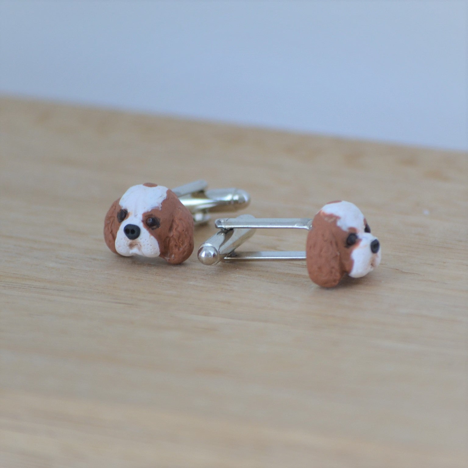 Custom dog cufflinks best sale