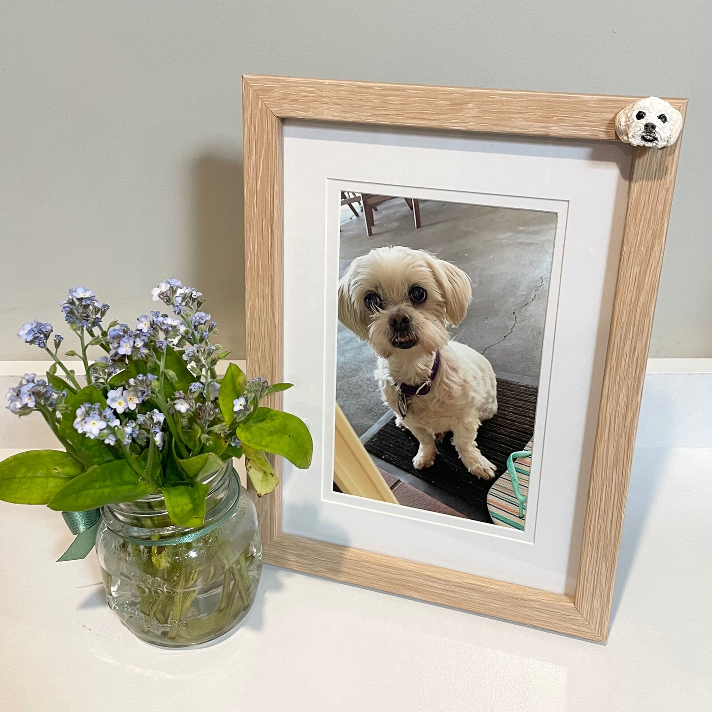 Custom pet photo frame